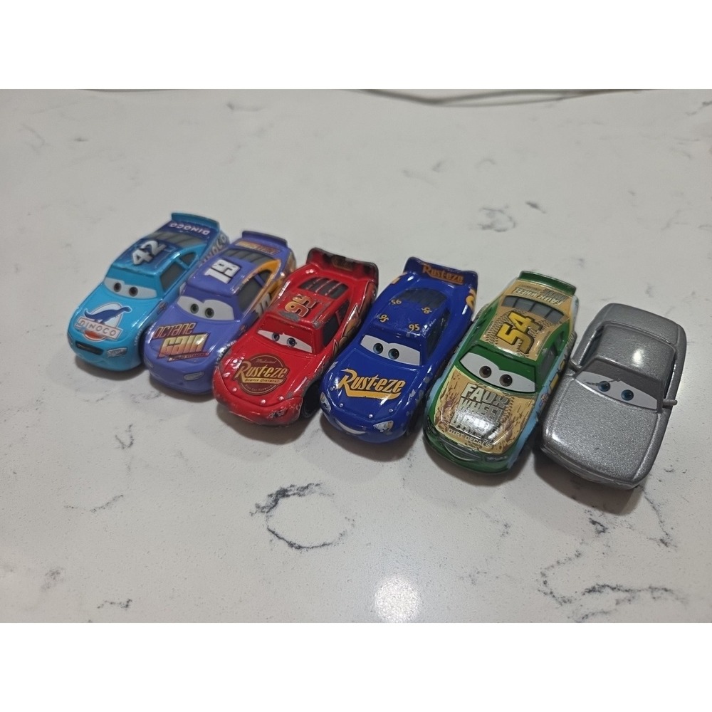 Disney Pixar Cars Diecast Lot Of 6
